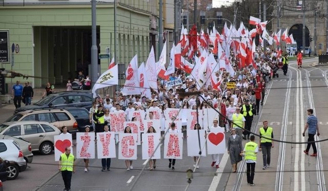 Marsz dla Życia w Szczecinie w 2018