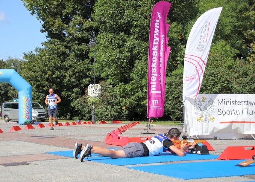 Zawody "Biathlon dla każdego" w Białymstoku były okazja...