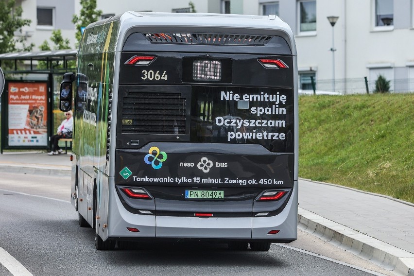 Gdańsk: Testy autobusu napędzanego wodorem. W czwartek 16.06.2022 jeździł na linii 130 | ZDJĘCIA