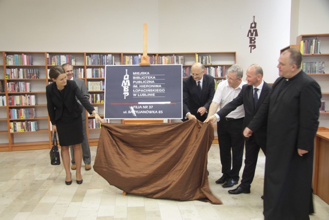 Otwarcie nowej biblioteki przy ul. Bazylianówka