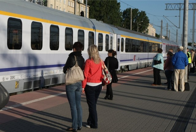 Pociąg InterCity do Berlina, zdjęcie ilustracyjne