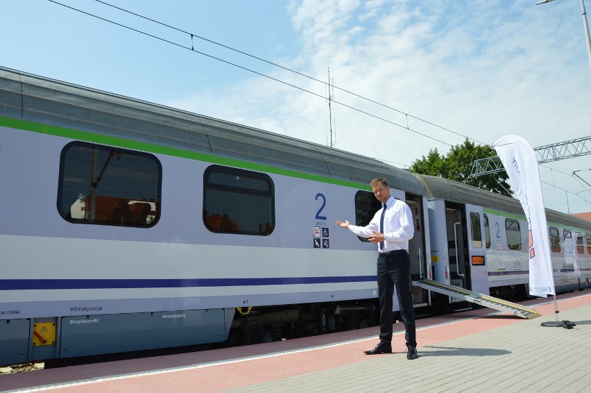 PKP Intercity pokazało zmodernizowane wagony