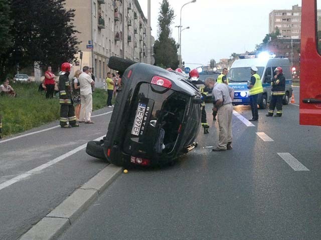 Wypadek na al. Piłsudskiego