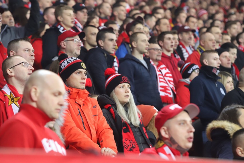 Kibice na meczu Widzew Łódź - Elana Toruń który zakończył się remisem 1:1.