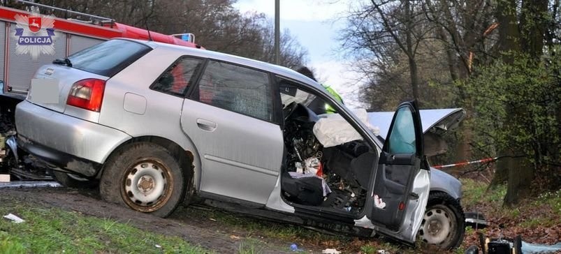 Do wypadku doszło tuż przed godziną 18 w miejscowości Obroki...