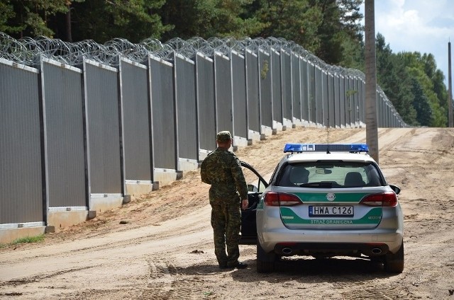 Straż Graniczna pilnuje granicy polsko-białoruskiej