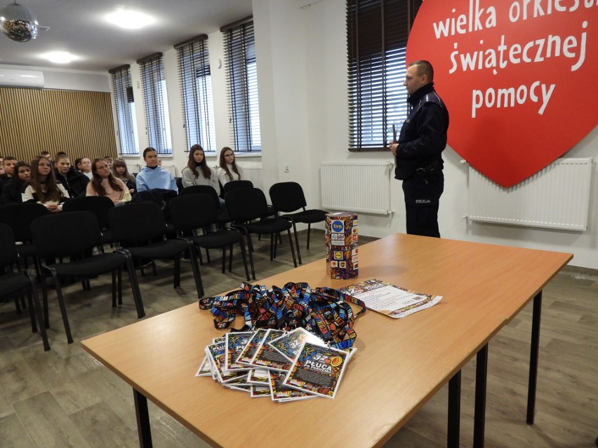 32. finał WOŚP w gminie Małkinia Górna – odprawa wolontariuszy