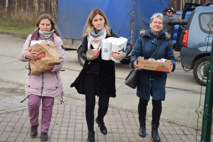 Mieszkańcy gminy Kobylnica swoimi darami wsparli potrzebujące pomocy zwierzęta