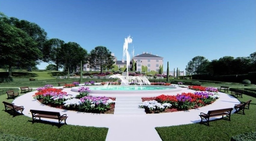 Majestatyczna fontanna będzie ozdobą Parku Sanguszków [ZDJĘCIA]