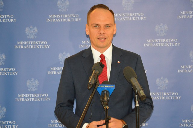 Wiceminister Rafał Weber 12 grudnia pożegnał się z Ministerstwem Infrastruktury