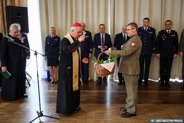 Podczas czwartkowego spotkania z okazji zbliżającej się Wielkanocy