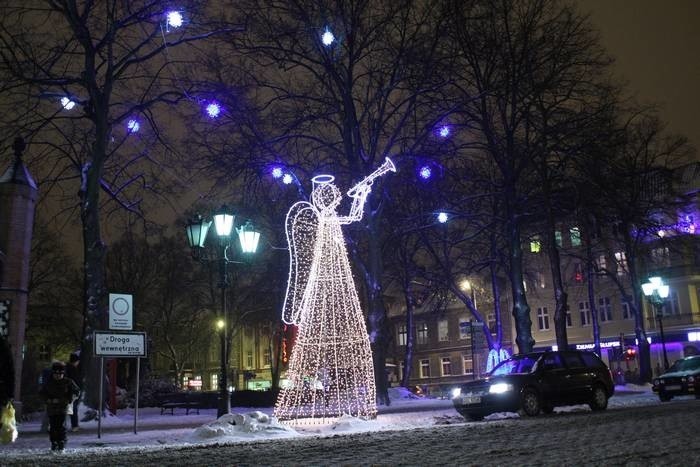 Świąteczne iluminacje w Słupsku