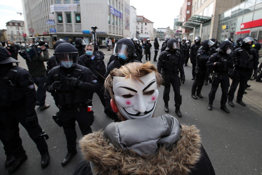 Manifestacja w Kassel (Niemcy)