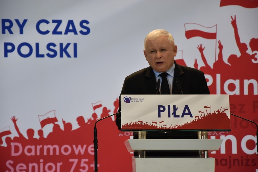 Jarosław Kaczyński, prezes PiS w sobotę, 14 września...