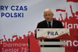 Wybory parlamentarne 2019: Jarosław Kaczyński w Pile o seksualizacji dzieci, rodzinie, związkach partnerskich i marszach równości [ZDJĘCIA]