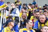 Arka Gdynia - Miedź Legnica 8.05.2022 r. Oglądaliście z trybun mecz żółto-niebieskich z liderem? Znajdźcie się na zdjęciach!