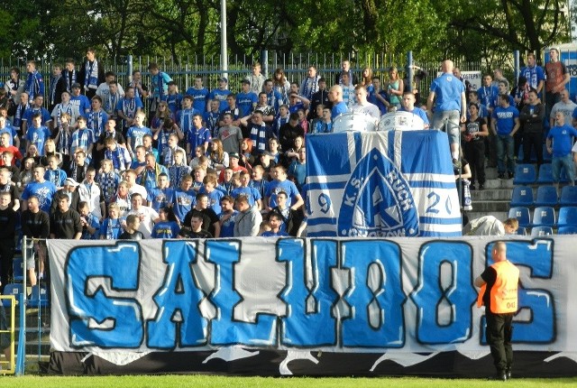 Kibice na meczu Ruch Chorzów - Wisła Kraków 2:2