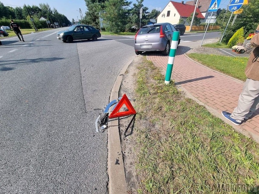 Jełowa. Z jadącego autobusu odpadło koło. Uderzyło w...