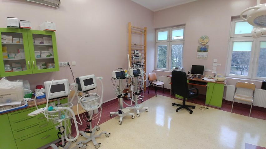 Tak wygląda oddział covidowy w szpitalu w Rypinie. Rozpoczęto przyjmowanie pacjentów
