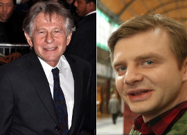 Rafał Zawierucha jako Roman Polański w filmie Tarantino