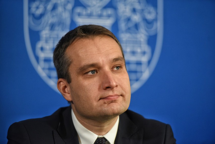 Wiceprezydent Mariusz Wiśniewski.