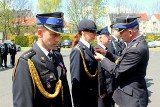 Dzień Strażaka w Oleśnie. Medale za zasługi i awanse strażackie [zdjęcia]