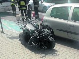 Siemianowice Śląskie: dziecko na quadzie zderzyło się z busem. 8-latek jechał ulicą