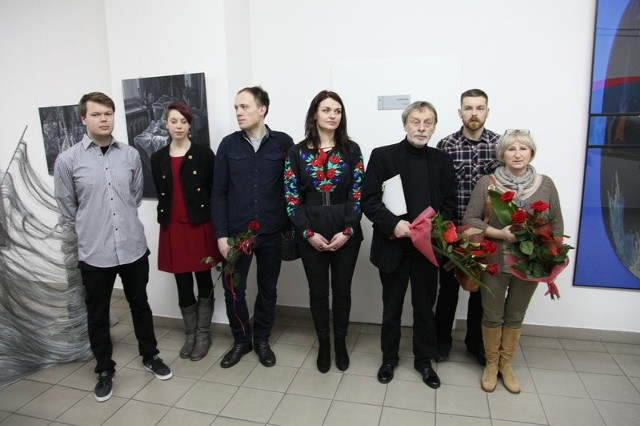 Oto silna poznańska ekipa - profesor Bogdan Werner trzeci od prawej, czwarta od prawej, Natalia Wegner, pierwsza z prawej Bogusława Koszałka
