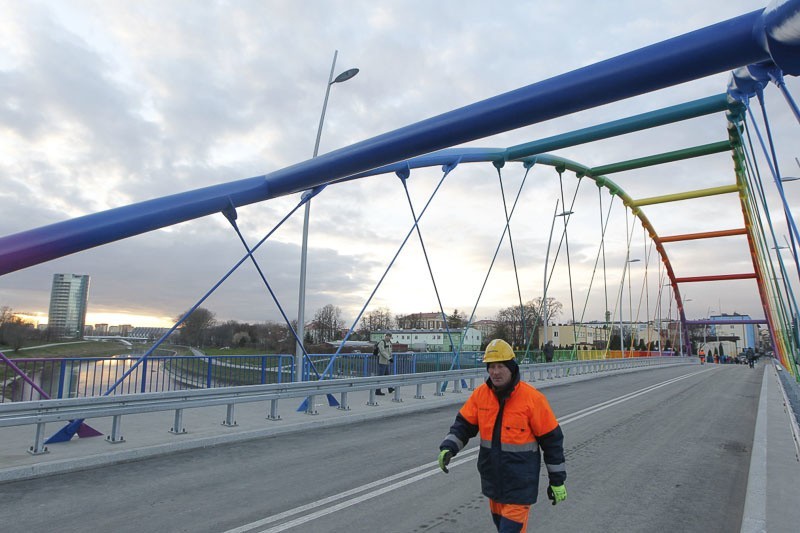Most Narutowicza już otwarty
Most Narutowicza już otwarty.