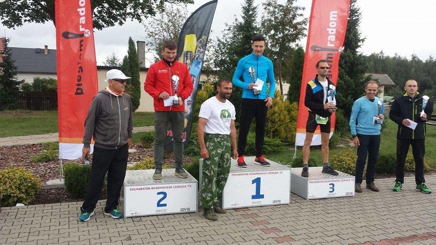 Karol Grabda, biegacz z Mirowa drugi w Radomskim Maratonie Trzeźwości