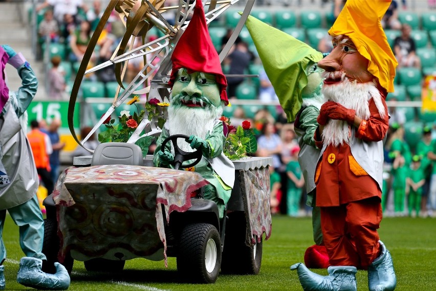 Tak wyglądał Wrocławski Dzień Przedszkolaka na stadionie....