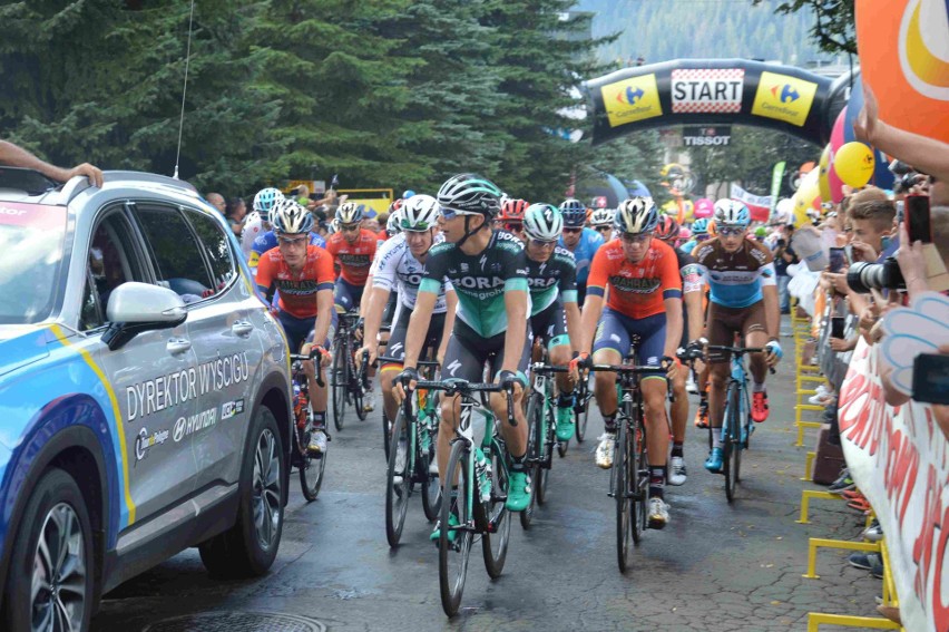 Tour de Pologne 2018: Kolarze wystartowali do przedostatniego etapu w Zakopanem [ZDJĘCIA]