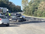 Koszmarny wypadek na Dolnym Śląsku. Jedna osoba nie żyje, 6 jest rannych. Zobaczcie zdjęcia