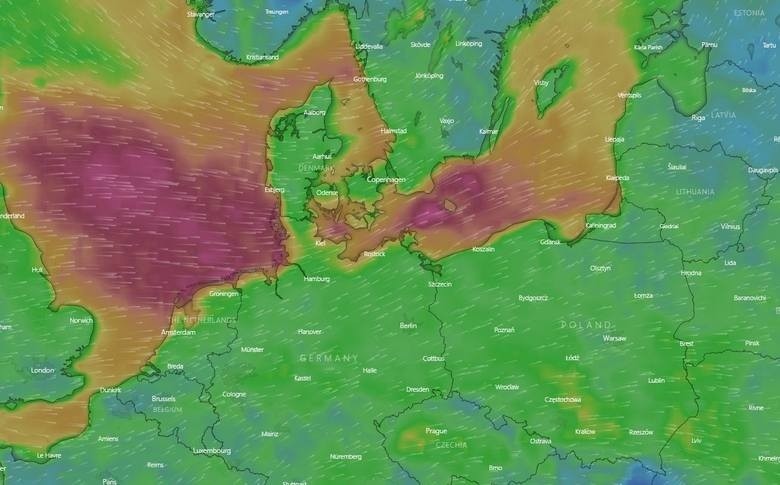 Uwaga! Huragan Dennis w weekend uderzy w Małopolskę 