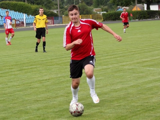 Piłkarze z Przasnysza są obecnie wiceliderem rozgrywek IV ligi mazowieckiej - grupy północ.
