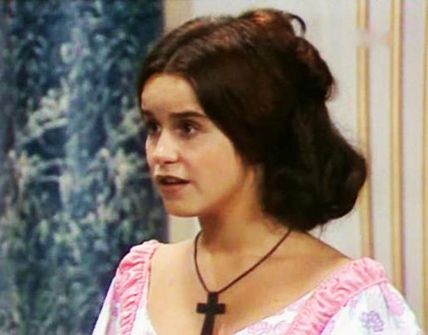 Lucélia Santos w brazylijskim serialu "Niewolnica Isaura"....