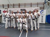 Członkowie Golubsko-Dobrzyńskiego Klubu Karate Kyokushin na seminarium w Wałczu