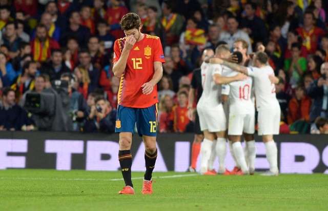 Hiszpania - Anglia 0:3