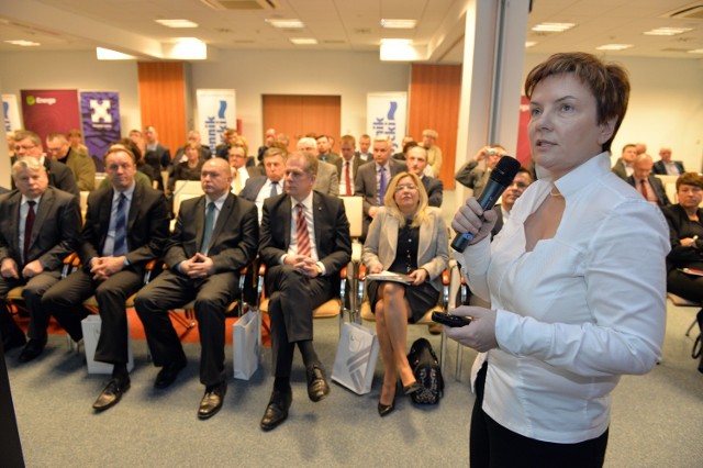 Jolanta Szydłowska w Gdańsku mówiła w planach i wyzwaniach dla małych i średnich firm na Pomorzu