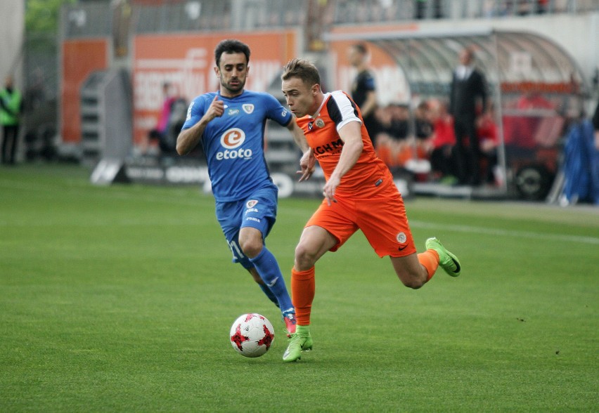 Zagłębie Lubin - Piast Gliwice 3:1. Miedziowi złapali oddech (Zdjęcia)