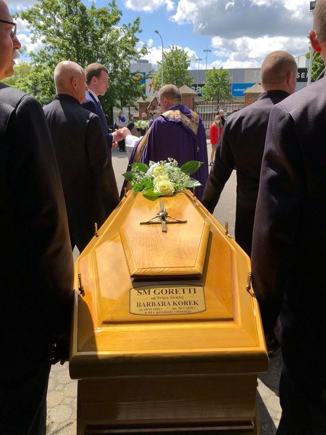 Pogrzeb siostry urszulanki Barbary Goretti