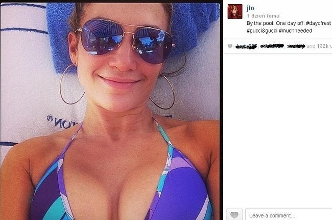 Jennifer Lopez (fot. screen z Instagram.com)