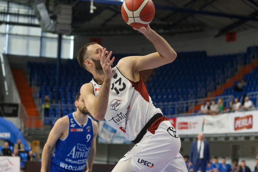 Koszykarze Polskiego Cukru Startu Lublin przegrali w hali Globus z Anwilem Włocławek. Zobacz zdjęcia