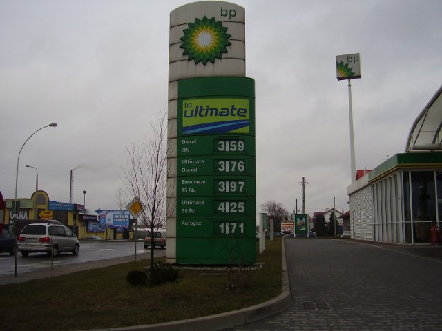 Stacja BP w Mielcu.