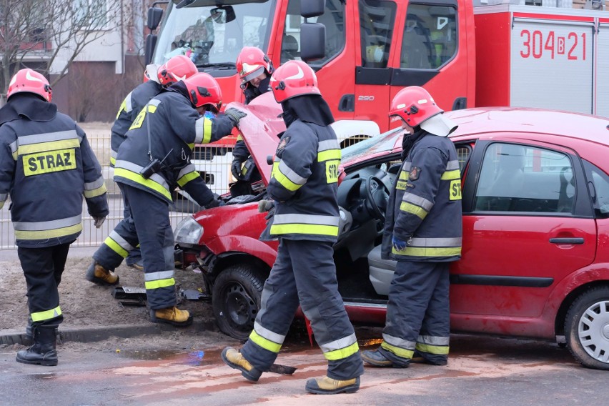 Potrącenie na ul. Żeromskiego w Białymstoku. Citroen wjechał...