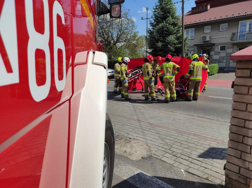 Śmiertelny wypadek w Mnikowie w gminie Liszki