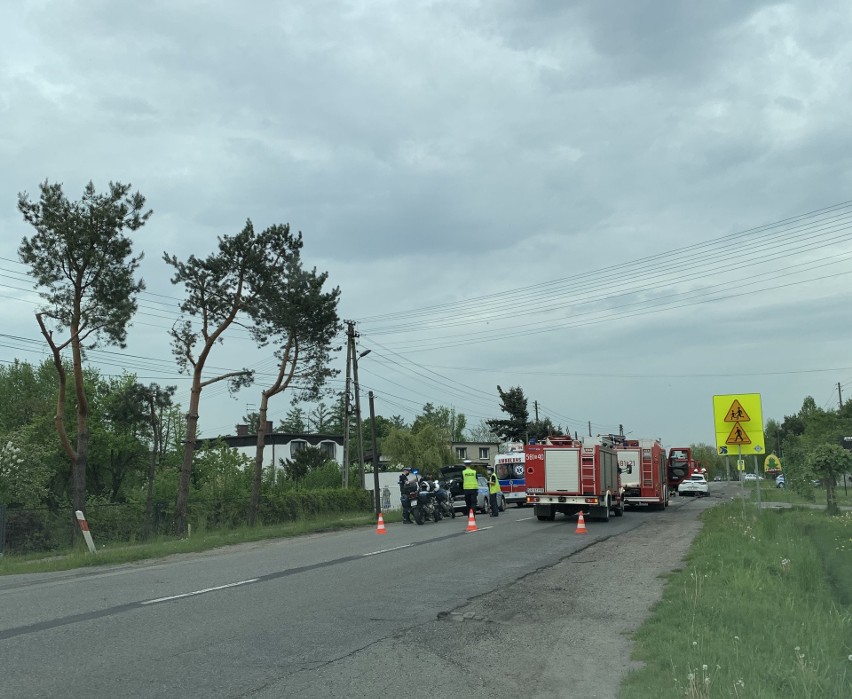Wypadek w Stanowicach w pow. rybnickim. Zderzyły się dwa samochody 