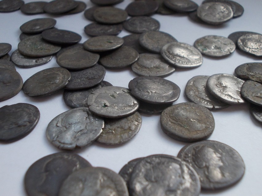 Od rzymskich denarów po resztki żołędzi i swastykę [FOTO]