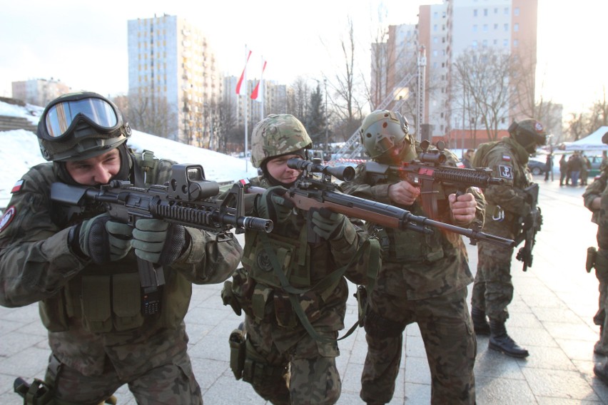 Na pikniku militarnym w Katowicach witamy amerykańskich...