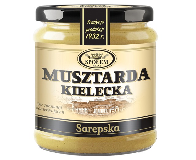 Musztarda Kielecka Sarepska to produkt WSS Społem, którego nie może zabraknąć na tradycyjnym stole. Swym smakiem wzbogaca wiele potraw.